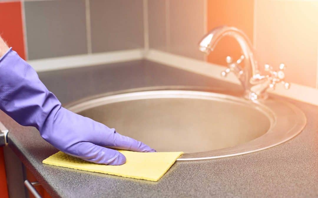 remove rust from granite