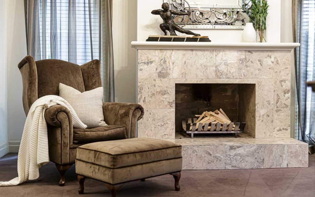 marble fireplace surround