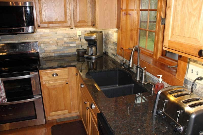 coffee brown granite