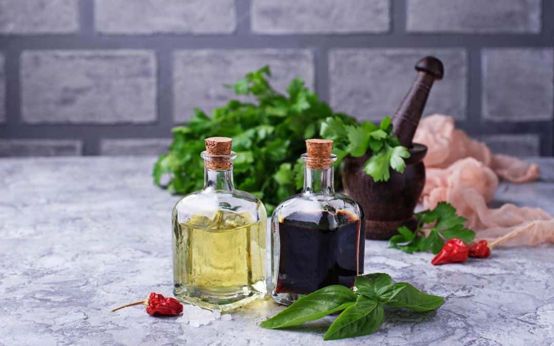 using vinegar on granite